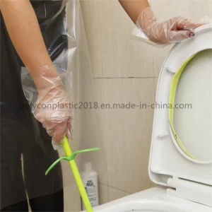 Food Grade Service Transparent PE Disposable Gloves