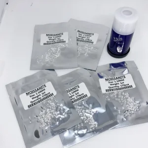 Wholesale Price 0.8-3.0mm Round Brilliant Cut Vvs1 White D Color Synthetic Loose Small Size Moissanite Diamond Stones