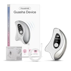Gua Sha Microcurrent Face Massager Electric Device