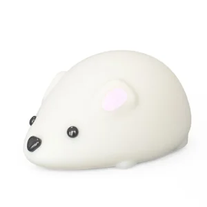 Children Night Light Soft Silicone Cute LED Lamp Rechargeable Night Light for Kids Room and Home Decor