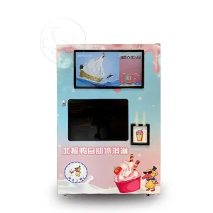 24 Hours Automatic Frozen Food Ice Cream Ice-Lolly Vending Machine Frozen Ready Meal Vending Machine