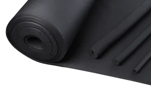 China closed cell NBR rubber foam insulation