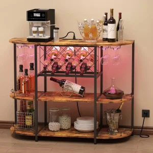 Industrial Bar Cabinet