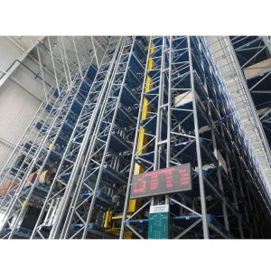 High Density Automated Retrieval Warehouse Rack Shelves ASRS