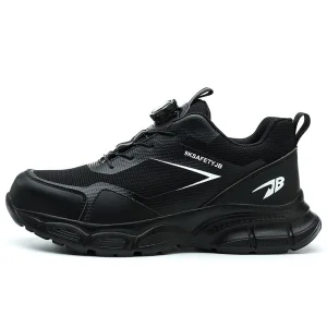 Soft-Soled Knob Sports Safety Shoes for Work Anti-Smashing Anti-Piercing Breathable and Protective for Factory Use Rotating