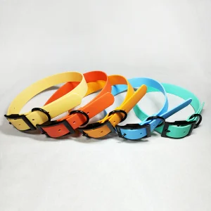 Luxury Personalized Charms Set PVC Thick Dog Collar for Girl Boy Dogs Large