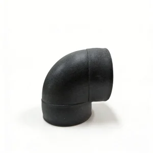 High Pressure PE Electric Fitting Melting 90 Degree Elbow Black Composite Pipe