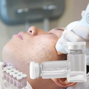 Medical Grade Sterile Low Molecular Weight Pure Hyaluronic Acid Serum Ampoules Private Label for Face HA Lifting Booster Serum