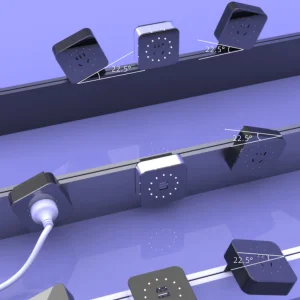 Universal Removable Desktop Wall Multifunction Power Track System Electric Socket Power Socket Track