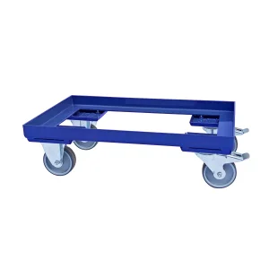 Plate Transport Mobile Cart Metal Trolley Bottom Plate Dolly
