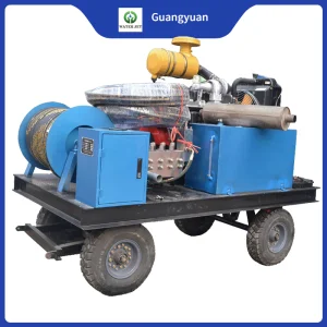 200bar Drain Pipe Cleaner Diesel High Pressure Sewer Cleaning Equipment