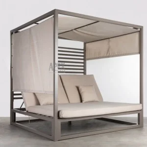 Beach Hotel Resort Villa Project Outdoor Modern Leisure Rope Daybed