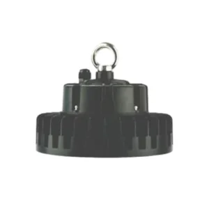 130lm/W High Lumen Round LED High Bay Light AC220V 80-150W Compact Industrial Lighting (Φ233×187mm)
