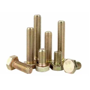 High-Quality 4.8 Color zinc hexagonal bolts Factories, Company