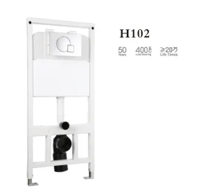 P-Trap Wall Hung Toilet High Quality Wall Mounted Water Saving Concealed Toilet Cistern Tank