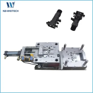 Custom Automotive/Industrial/Household/Electric Plastic Injection Mold for GF Connectors