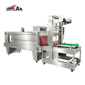 Automatic Sleeve Sealing And Jet Heat Shrink Machine For Drinks Mineral Water Pack Seasoning Bottle Food Box Shrink Wrapper