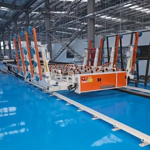 CNC Glass Processing Machinery Glass Cutting Line 4228 Three Tables Glass Machine Manufacturer