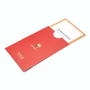 Customized Logo Gift Card Packaging