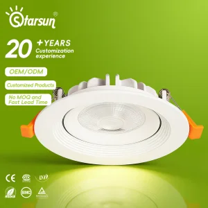 Spotlight Ultra-Thin Adjustable Angle Recessed Mount