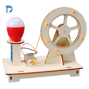 3D Hand Crank Generator Physics Kit