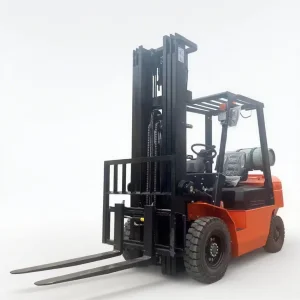 2.5 Ton Gasoline/LPG Forklift Truck Truck With4.8m Lift Height with Stage Mast Customizable Body Colors