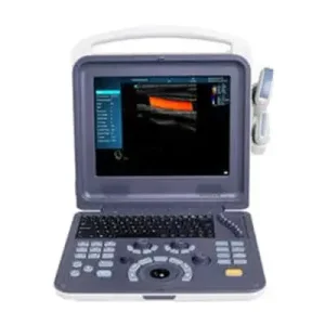 Escáner ultrasónico diagnóstico portátil de laptop Doppler LCD a color digital completo
