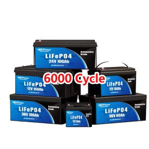 12V LiFePO4 Battery 10-Year Warranty