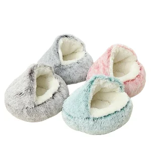 Luxury Premium Removable Inner Cushion Novelty Washable Sofa Cave Cat and Dog Pet Bed