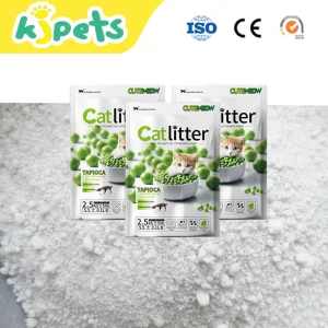 Wholesale 6L Tofu Cat Litter with Low Dust Eco-Friendly Organic Biodegradable Deodorizing Activated Cassava Mixed Tofu Cat Litter
