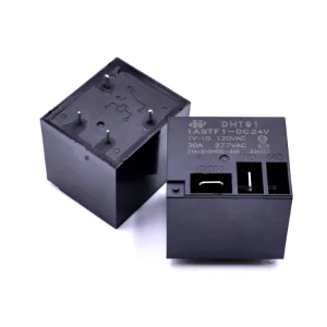 DHT91-1ASTF1-DC24V T91 CQC TUV RoHS TV-10 30A 2HP Quick Connect Power Relay Smart Home Appliances Photovoltaic Power System