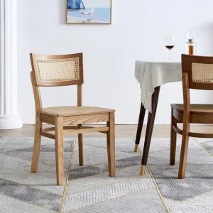 Modern Luxury Dining Set Elegant Restaurant Chairs for Home Hotel Apartment Cafe-Solid Light for Living Room