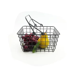 Kitchen Bathroom Home Storage Wire Basket