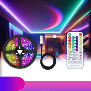 Party Music Sync Addressable COB LED Strip 720LEDs 12V 10w RGB 180&deg; Beam IP33 for Dance Floor and Ceiling Disco Effect Lighting