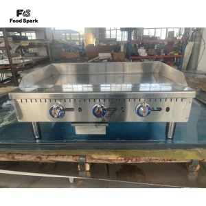 ETL Certificate Gas Countertop Griddle