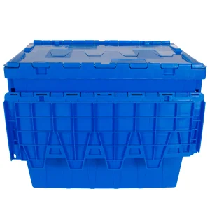 80L Stackable Tote Bin Nestable and Stackable Plastic Crate