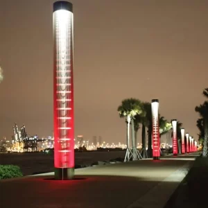 Stainless Steel Road Lighting Pole with Anti Rust Treatment and Durability