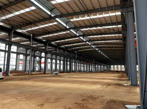 C. Z Shape Steel Channel Flexible Customized Storage Facility Prefabricated Warehouse Clear Span Building