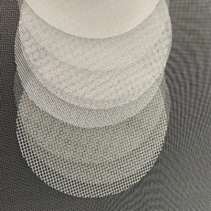 Custom Shape Nylon Filter Disc Round Square Filter Mesh Monofilament Screen Mesh for Industrial
