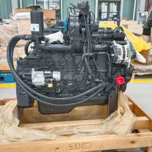 Montagem de Maquinário Diesel Montado no Reino Unido 6-Cylinder 6.7L Nova Engenharia Mecânica Início Elétrico Ecm B6.7 Motor 4-Stroke