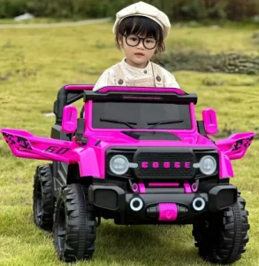 4X4 Ride on Car Truck W/Remote Control, 4WD/2WD Switchable Kids UTV, Soft Start, Music Player, Electric Car for Kids