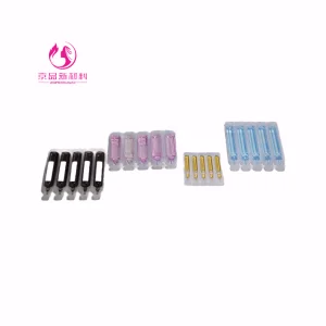 Safe Food-Grade PVC Single-Use Pods Flexible Crack-Resistant &amp; Leak-Proof Affordable Disposable Ampoules for Beauty Care
