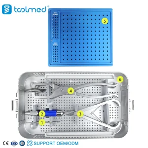 Good Quality Instrument Set for Titanium Mesh Maxillofacial Orthopedic Instrument Set Trauma Instruments