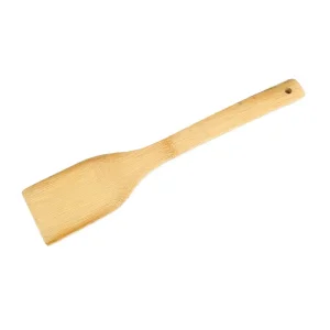 Wholesale Non Stick Cooking Accessories Solid Slotted Spoon Turner Kitchen Utensils Nan Bamboo Spatula