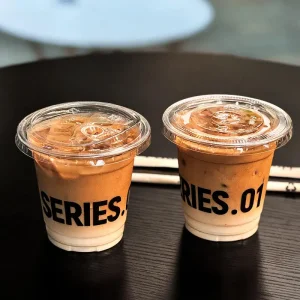 Sustainable RPET cups