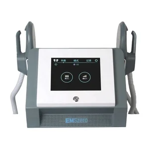 Hot Product Portable Ems Muscle Sculpting Machine Electromagnetic Muscle Stimulator Ems Body Shaping Neo Machine with 2 Handles