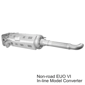Emission Standard Universal Stainless Steel Non-Road Euo VI in-Line Model Converter Auto Exhaust Catalytic Filter System Converter