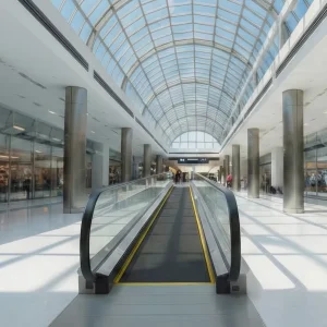 Fujithrough Office Building Moving Walkway