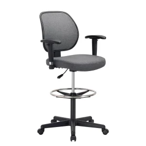 Modern Fabric Bar Stool