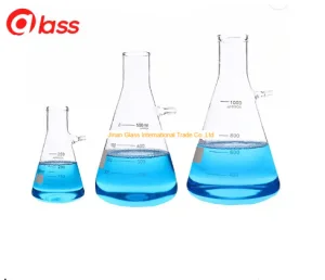 Narrow Neck Wholesale 500ml Borosilicate Glass Flask Glass Laboratory Glassware